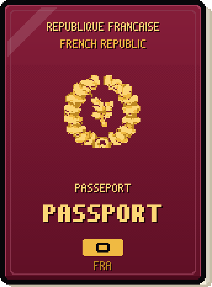A French passport
