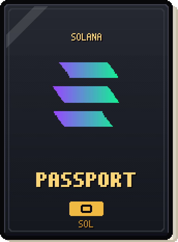 The black diplomatic passport of Solana