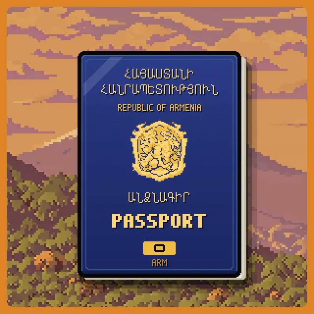 Armenia passport