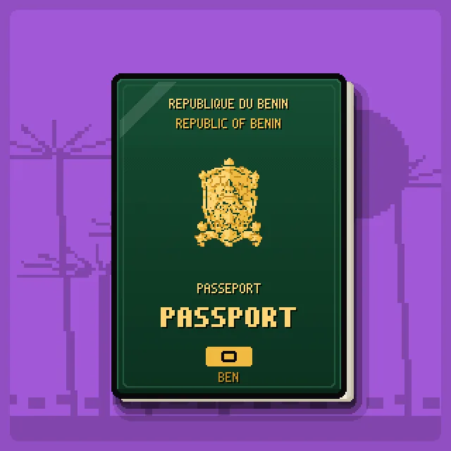 Benin passport