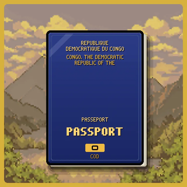 Congo, The Democratic Republic of the passport