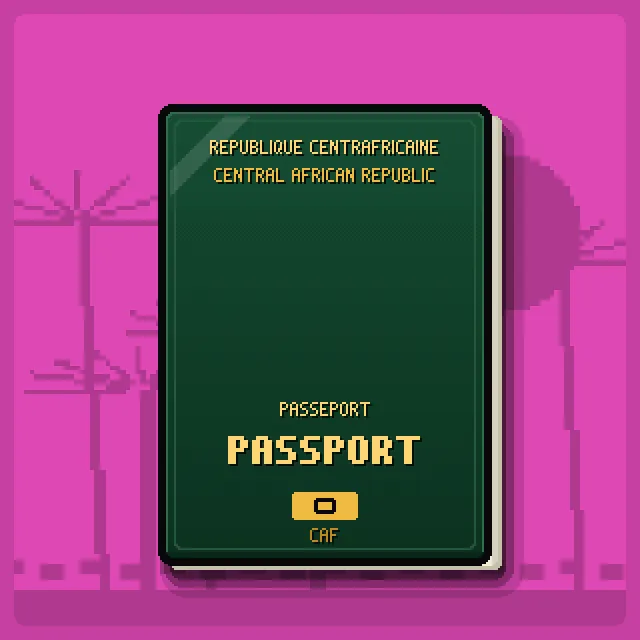 Central African Republic passport