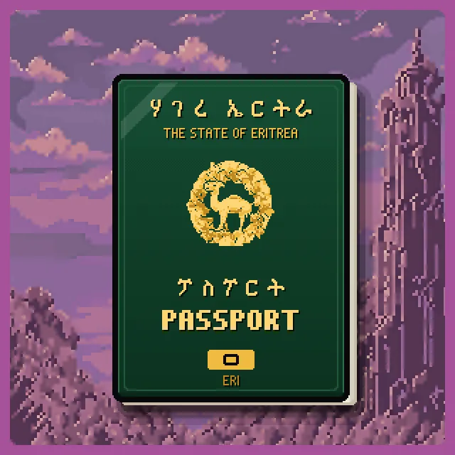 Eritrea passport
