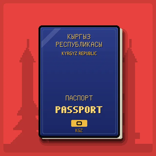 Kyrgyzstan passport