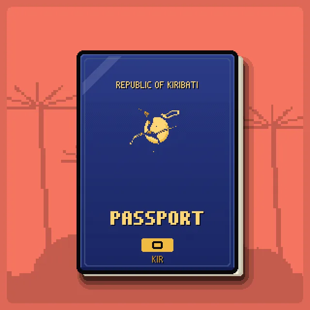 Kiribati passport