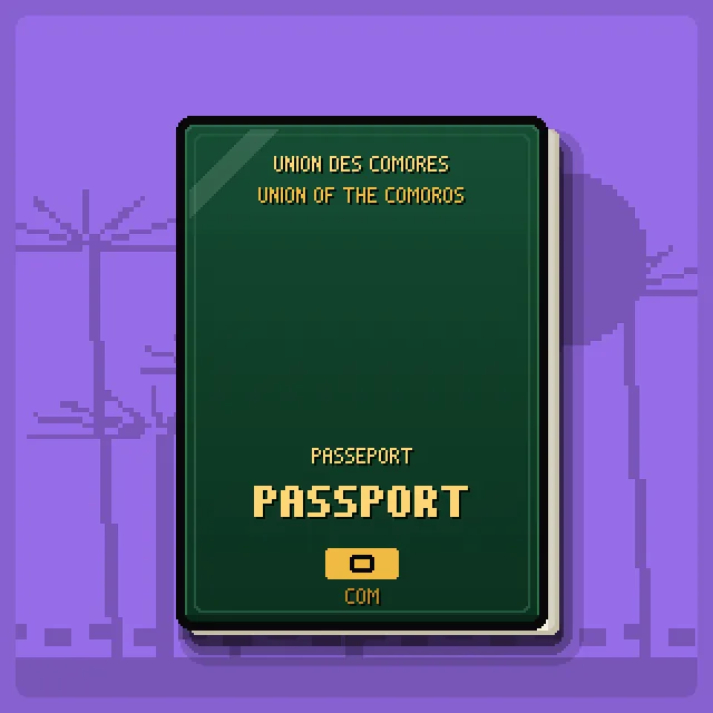 Comoros passport