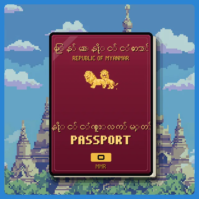 Myanmar passport