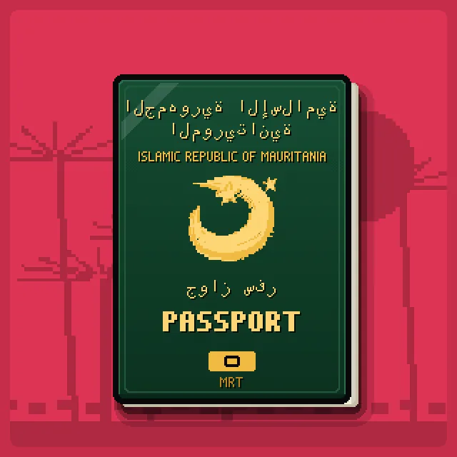 Mauritania passport