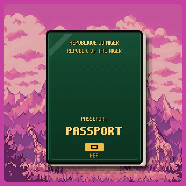 Niger passport