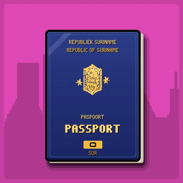 Suriname passport