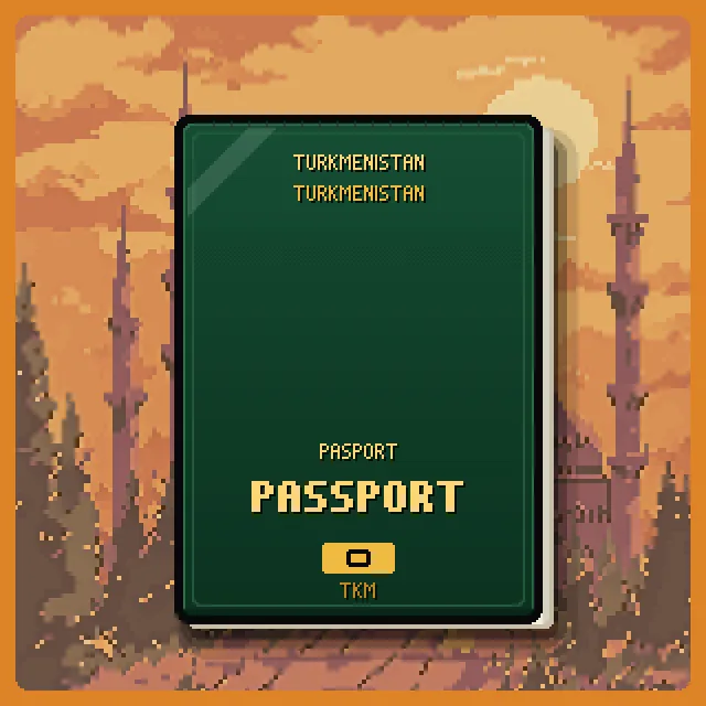 Turkmenistan passport