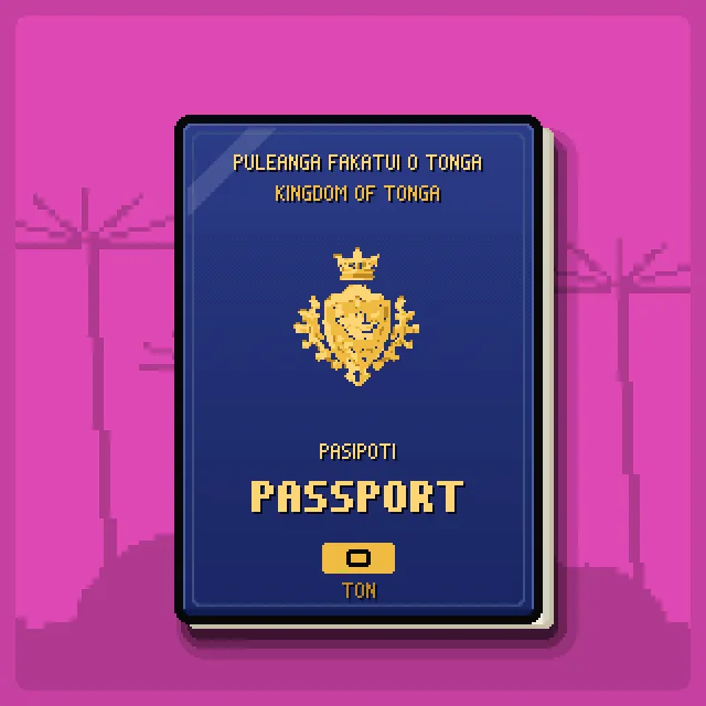 Tonga passport