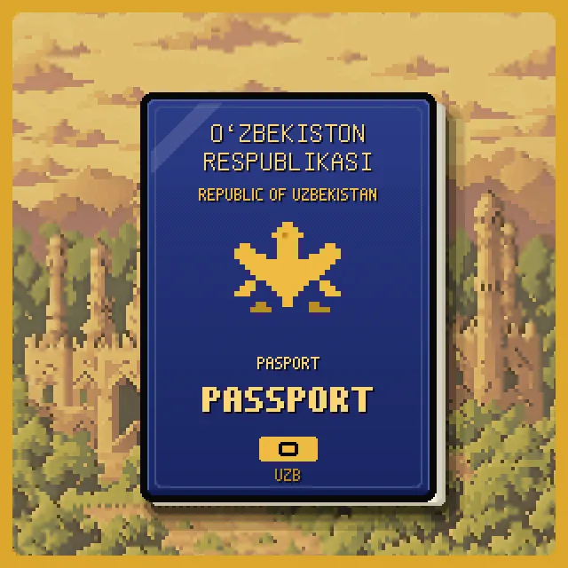 Uzbekistan passport